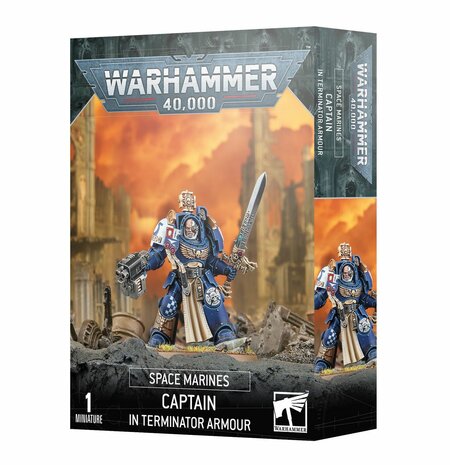 Warhammer 40,000 Space Marines Captain in Terminator Armour