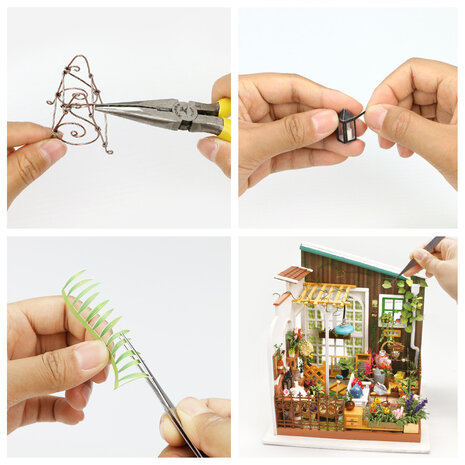 DIY Huisje Miller’s Flower House, Robotime