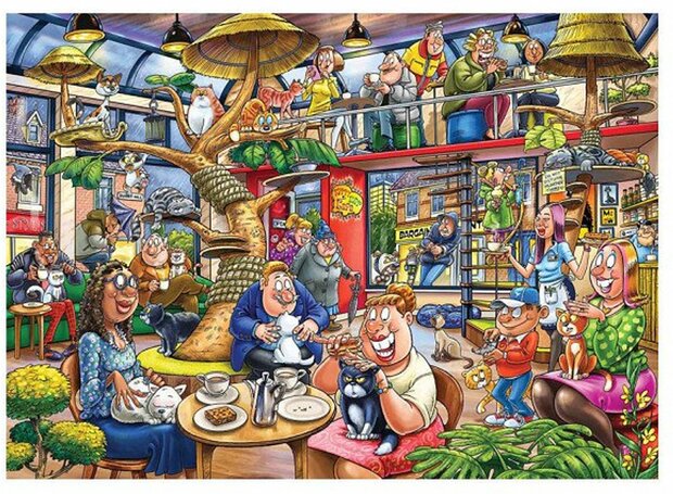 Wasgij Mystery 28 – Kat-en-Muisspel! (1000)