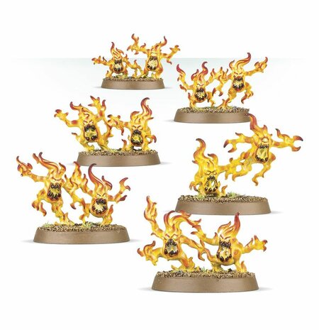 Warhammer age of Sigmar Disciples of Tzeentch Blue Horrors and Brimstone Horrors