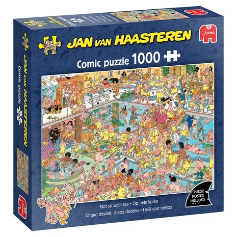 Op hete kolen – Jan van Haasteren (1000)