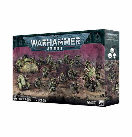 Warhammer 40,000 Death Guard Battleforce: Poxwrought Vector