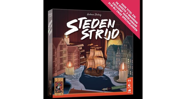 Stedenstrijd - Bordspel 999 Games