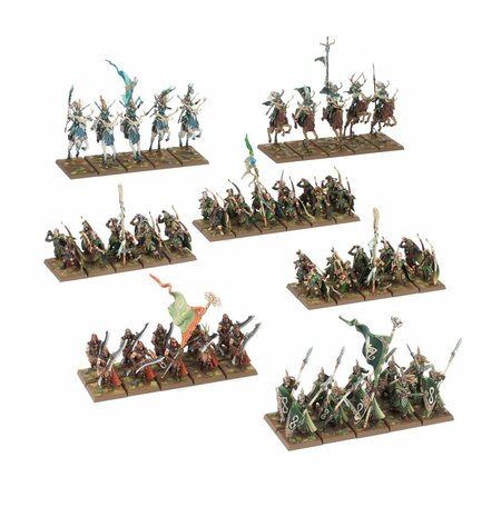 Warhammer The Old World Wood Elf Realms Battalion