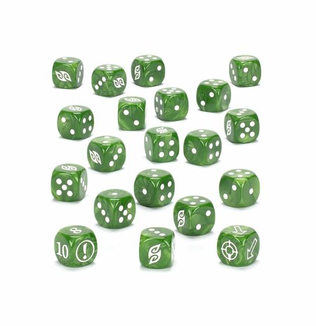 Warhammer The Old World Wood Elf Realms Dice set