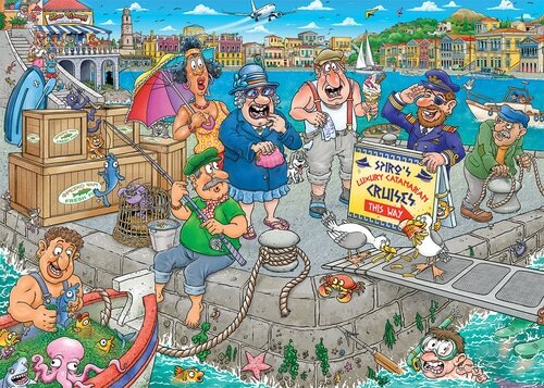Wasgij Original 47 – De boot in! (1000)