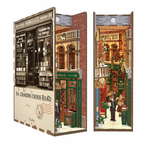 DIY Book Nook Boekensteun 84 Charing Cross Road, Tone-Cheer