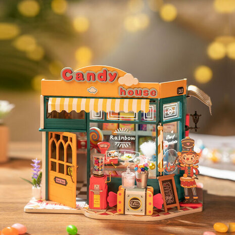 Robotime, DIY Huisje Rainbow Candy House