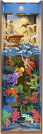 DIY Book Nook Boekensteun The Little Mermaid Bookend