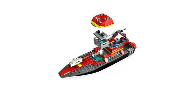 Lego City Reddingsboot Brand