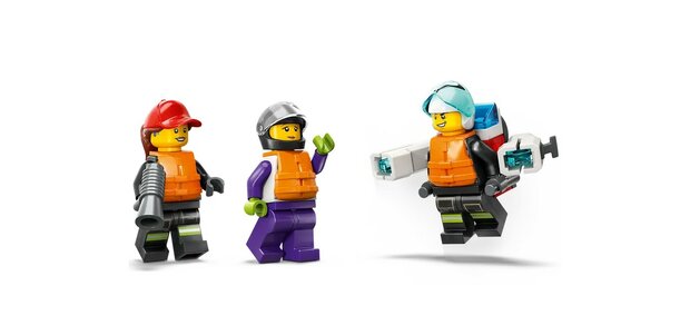 Lego City Reddingsboot Brand