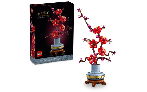 Lego Icons Botanical Japanse abrikoos