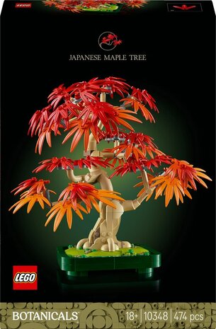 Lego Icons Botanical Japanse esdoorn bonsaiboompje