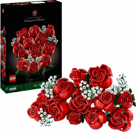Lego Icons Botanical Rozenboeket