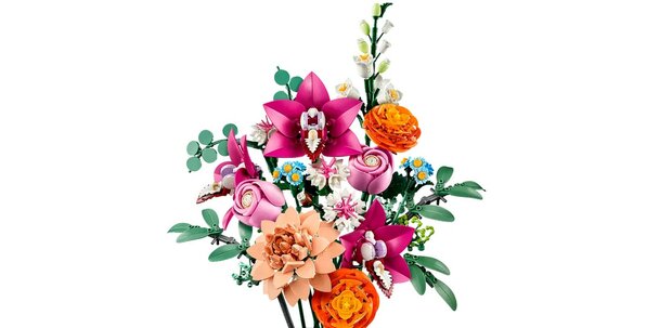 Lego Icons Botanical Roze boeket