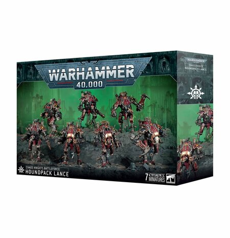 Warhammer 40,000 Chaos Knights Battleforce: Houndpack Lance