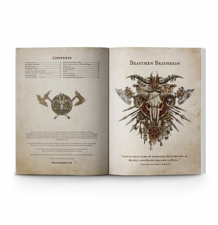 Warhammer The Old World Arcane Journal: Beastmen Brayherds