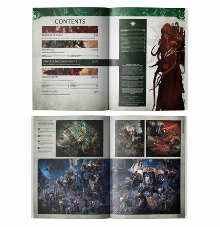 Warhammer 40,000 Codex: Chaos Knights 2025