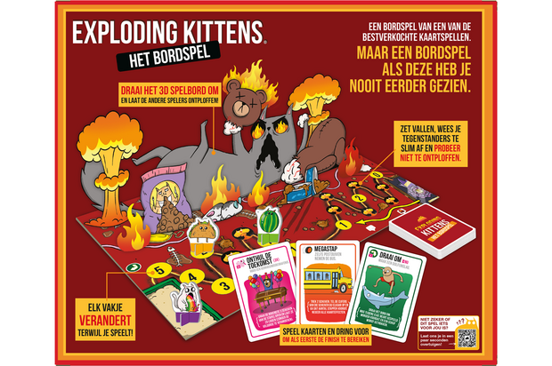 Exploding Kittens Het Bordspel