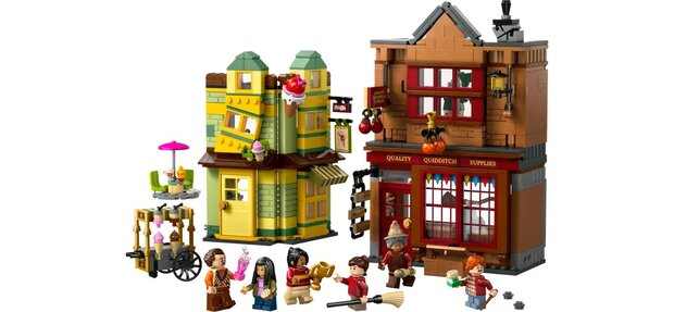 Lego Harry Potter Zwik & Zwachtels Zwerkbalpaleis en ijssalon