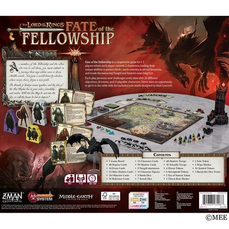 Lord of the Rings: Lotr Fate of the Fellowship