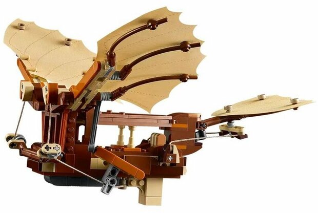 Lego Icons De vliegmachine van Leonardo da Vinci