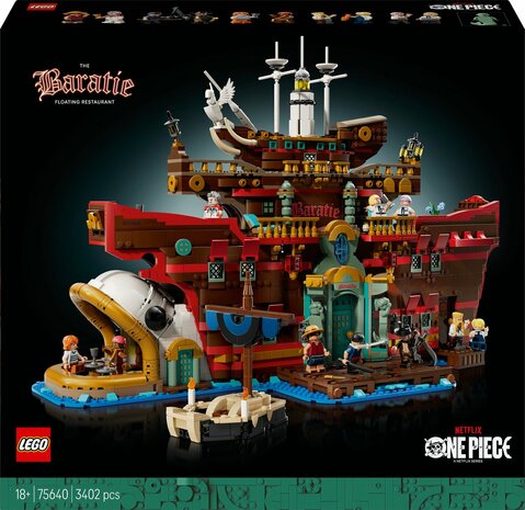 Lego One Piece Het drijvende restaurant Baratie