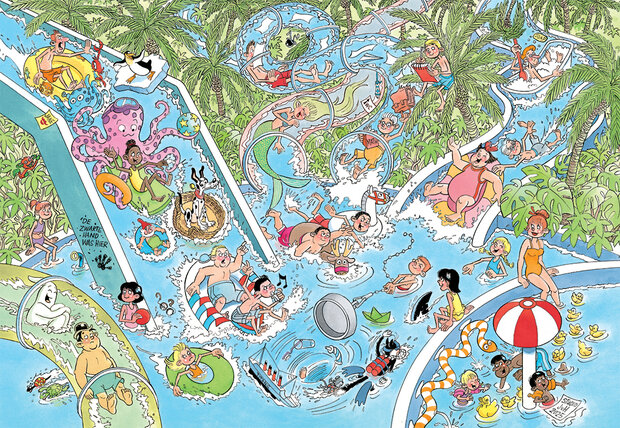 Waterglijbaangekte – Jan van Haasteren Junior (360)