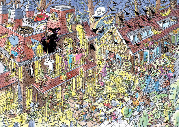 Halloween – Jan van Haasteren (500)