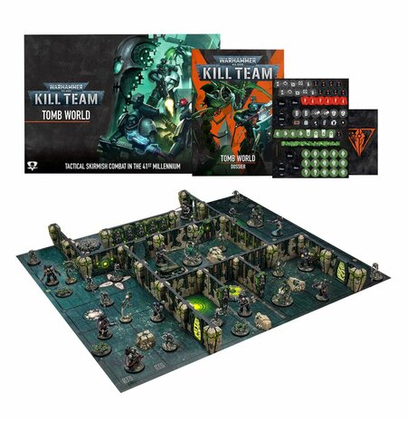 Warhammer 40,000 Kill Team: Tomb World Tactical Skirmish Combat in the 41st. Millenium