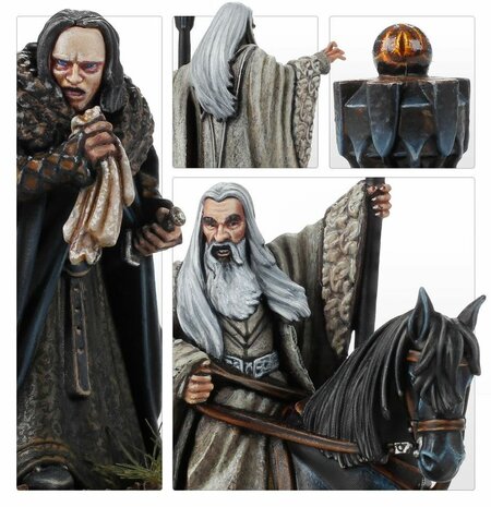 Lord of the Rings Saruman™ the White & Gríma