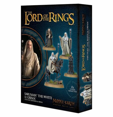 Lord of the Rings Saruman™ the White & Gríma
