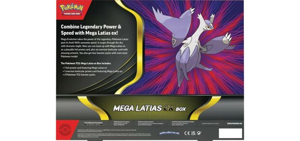 Pokemon Mega Latias ex Box