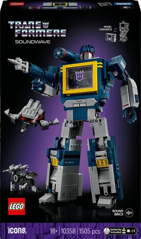 Lego Icons Transformers: Soundwave