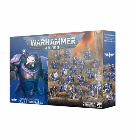 Warhammer 40,000  Space Marines Battleforce: Crux Terminatus