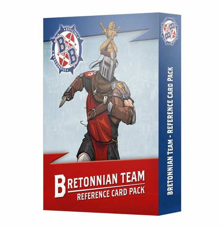 Warhammer Blood Bowl Bretonnian Team Reference Card Pack