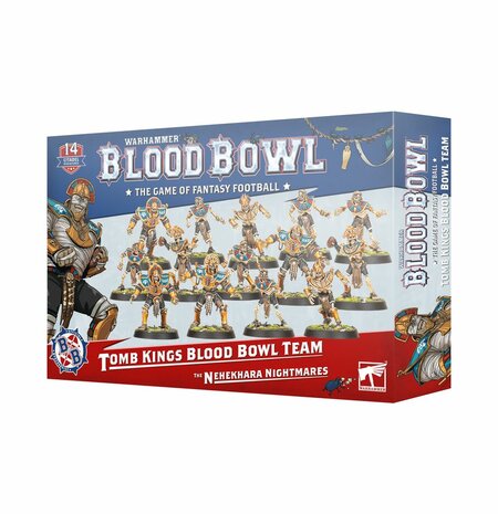 Warhammer Blood Bowl Tomb Kings Blood Bowl Team: The Nehekhara Nightmares