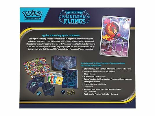 Pokemon TCG ME 02 Phantasmal Flames ETB
