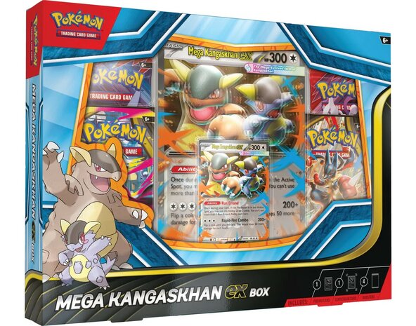 Pokemon TCG Mega Kangaskhan ex Box