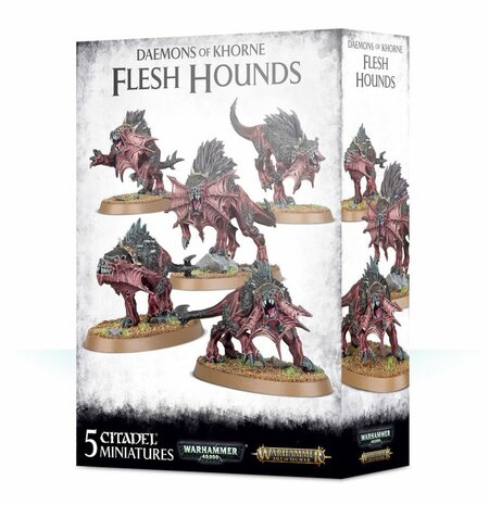 Warhammer Age of Sigmar Blades of Khorne Flesh Hounds