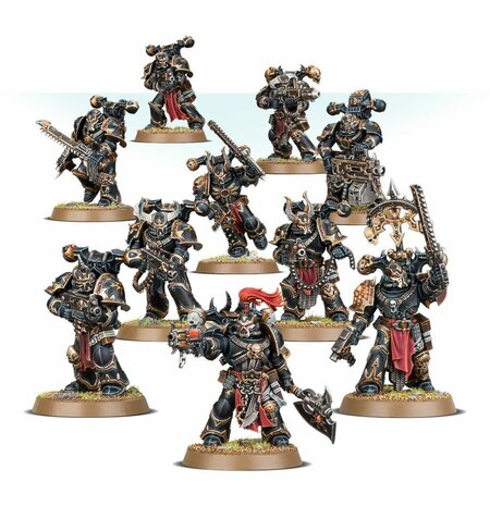 Warhammer 40,000 Chaos Space Marines Battleforce: Hellforged Warband
