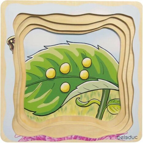 Beleduc Layer-Puzzle "Butterfly"