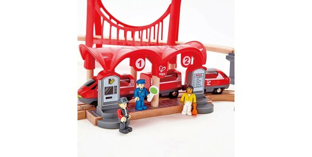 Hape Busy City Rail Set