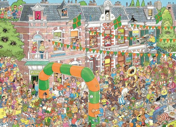 Nijmegen 100 jaar gaststad van de 4daagse Jan van Haasteren