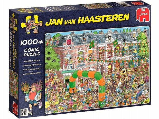 Nijmegen 100 jaar gaststad van de 4daagse Jan van Haasteren