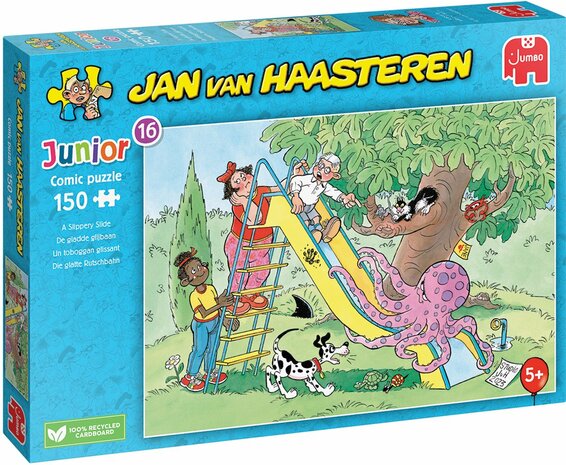 De Gladde Glijbaan Jan van Haasteren Junior