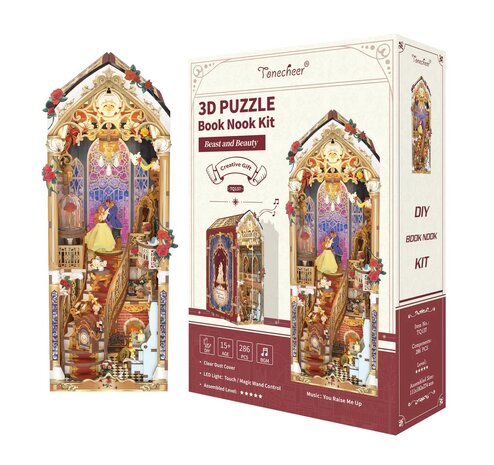 DIY Book Nook, Beast and Beauty