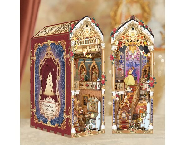 DIY Book Nook, Beast and Beauty