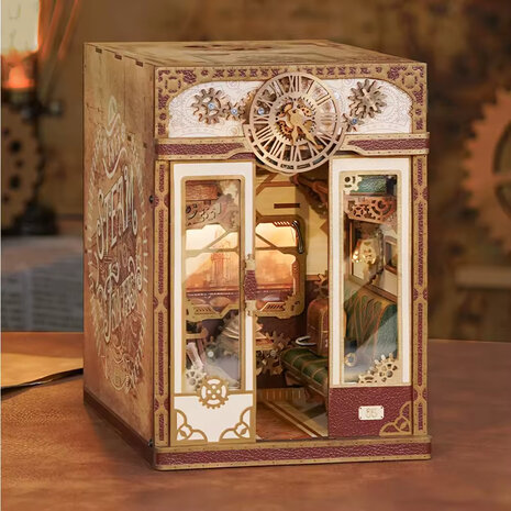 DIY Book Nook, Steam Fantasy