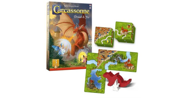 Carcassonne uitbreiding 3: Draak & Fee